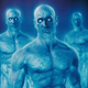 El Doctor Manhattan en la película.